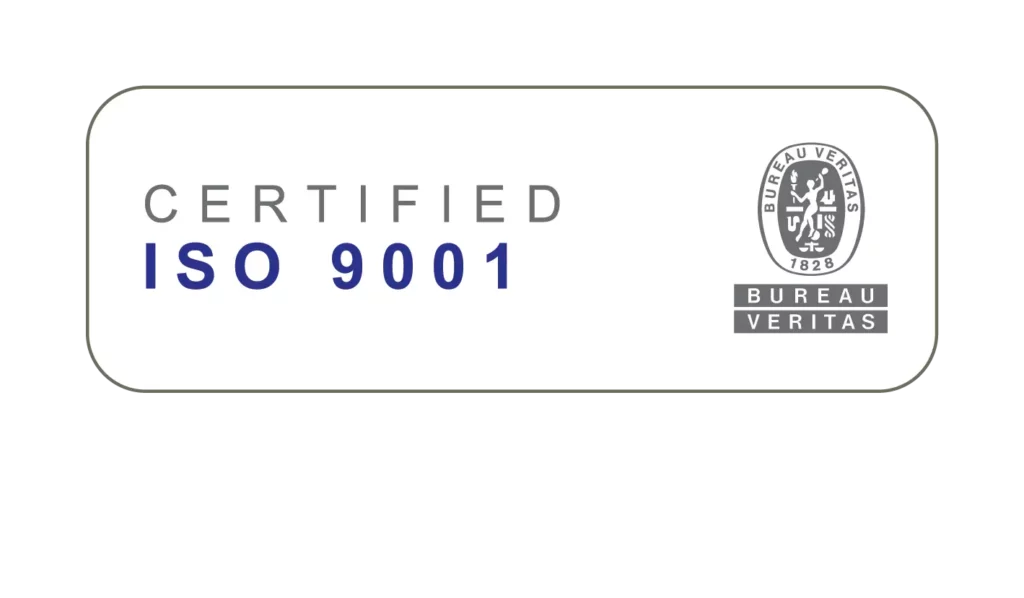Certified ISO 9901